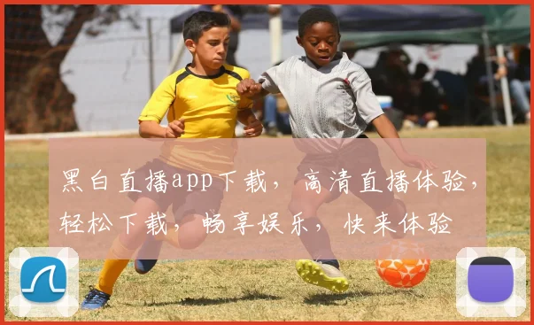 黑白直播app下载，高清直播体验，轻松下载，畅享娱乐，快来体验